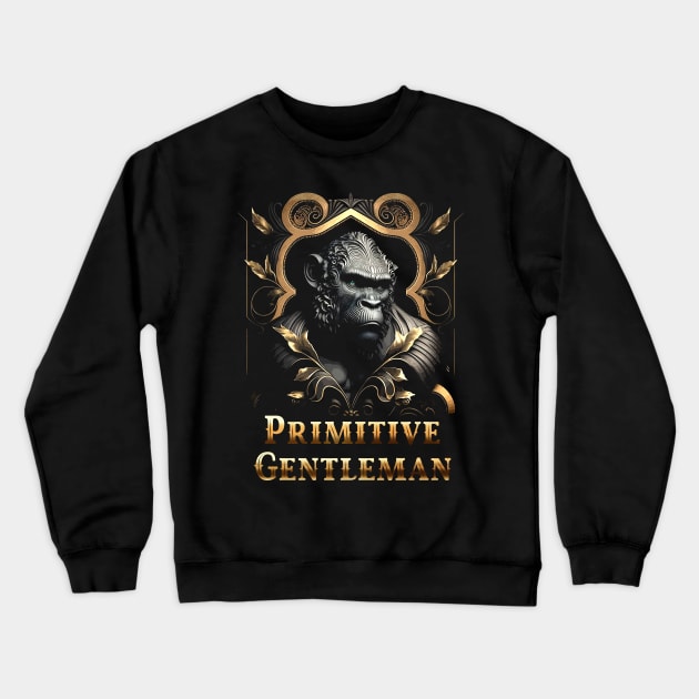 Primitive Gentleman Crewneck Sweatshirt by Meca-artwork